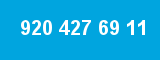 920 427 69 11